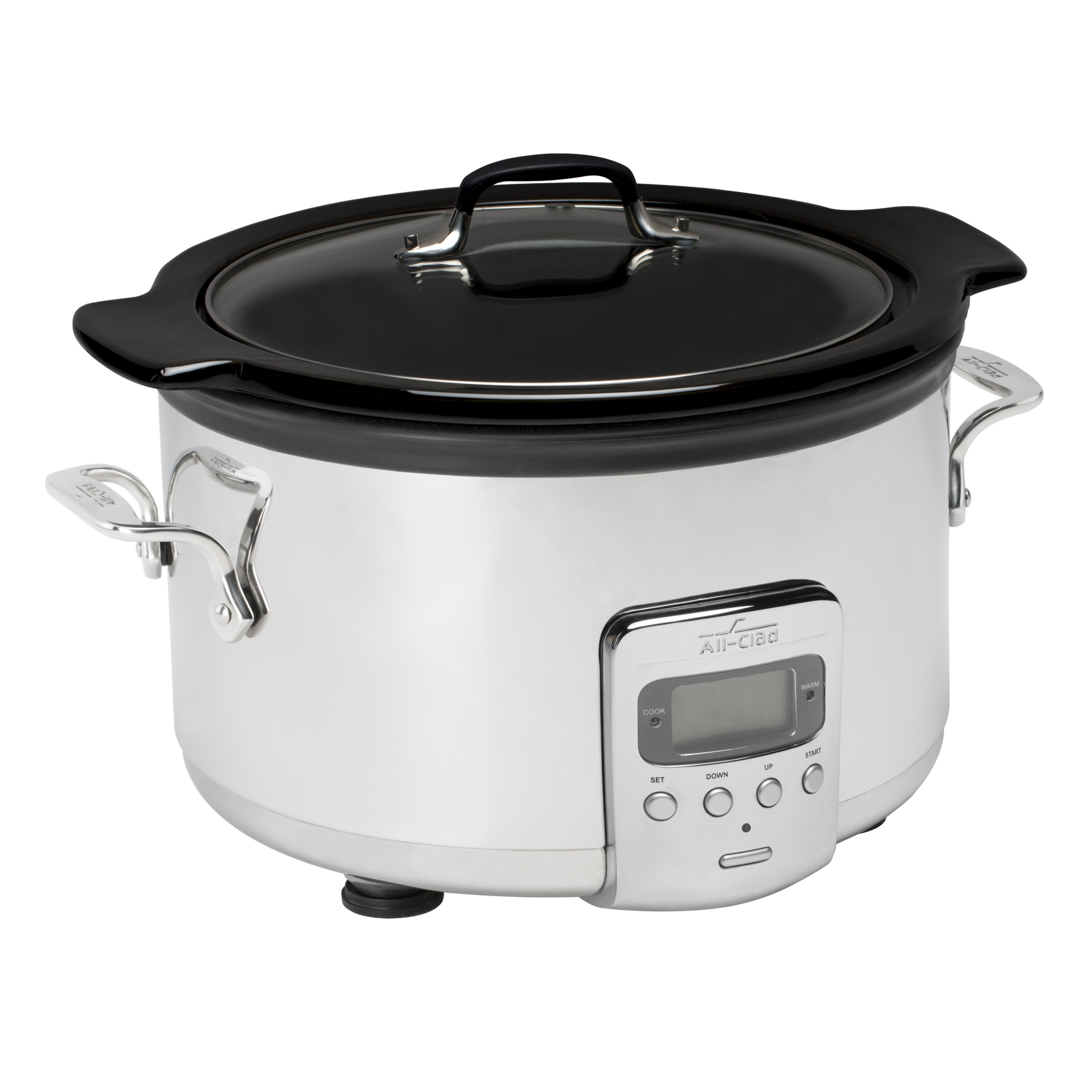 4 Qt. Ceramic Slow Cooker Indigo Select