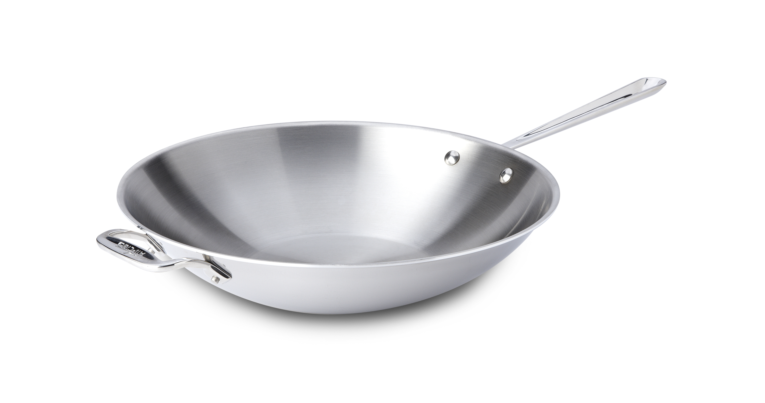 14″ Stainless Steel Stir Fry Pan Indigo Select