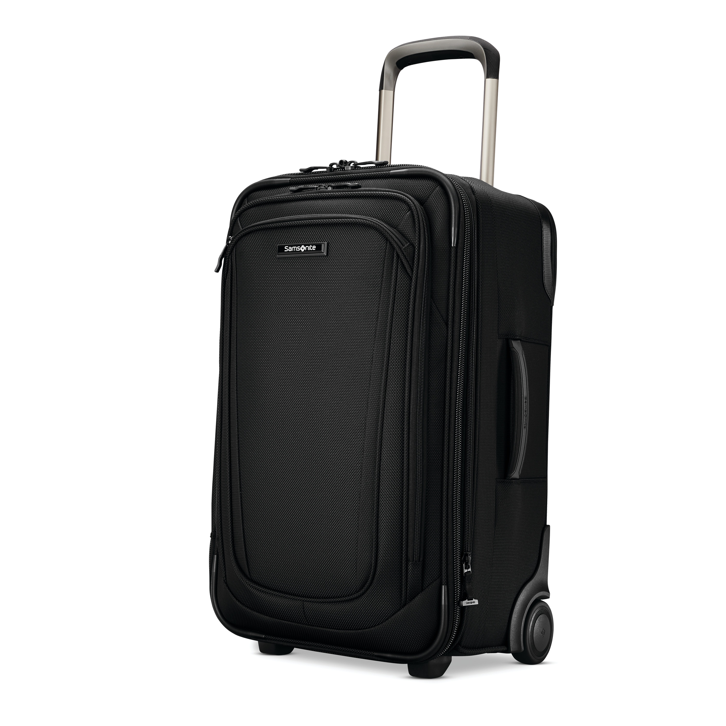 Samsonite Silhouette 16 Expandable Wheeled Carry-On Obsidian Black ...