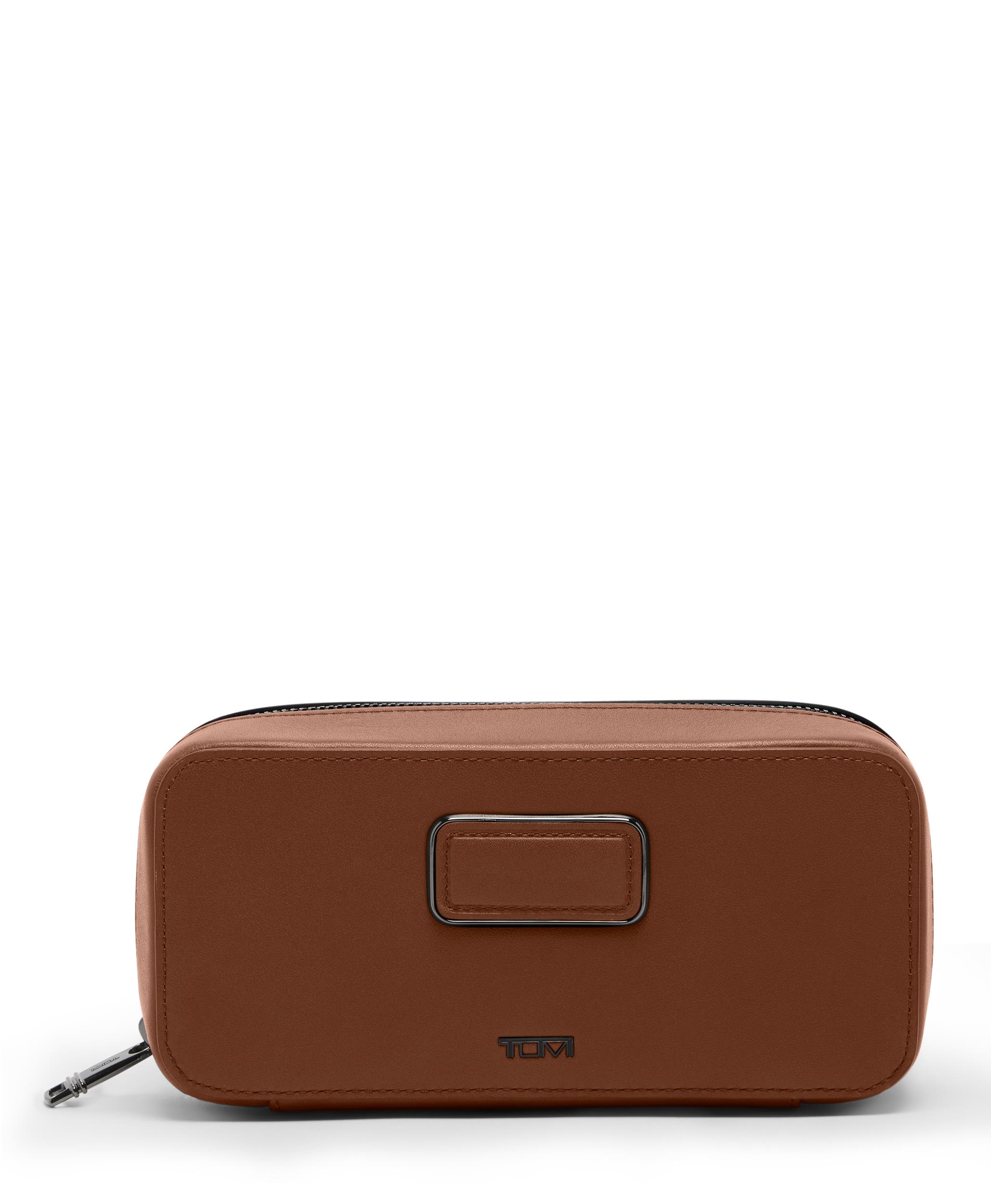 Nassau Travel Watch Case - Cognac