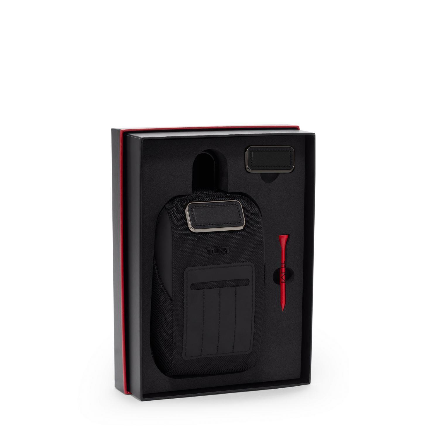 Travel Access. Golf Pouch with Tees- Black