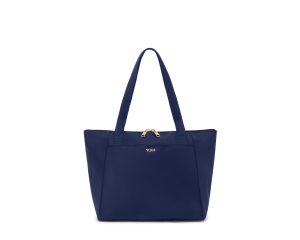 Voyageur Just In Case Small Tote - Indigo/Light Gold