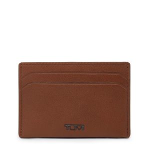 Nassau Slg Slim Card Case - Cognac