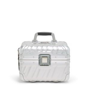 19 Degree Aluminum Train Case - Silver