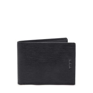 Nassau Slg Double Billfold - Black Embossed