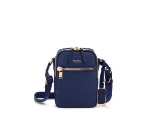 Voyageur Persia Crossbody - Indigo/Light Gold