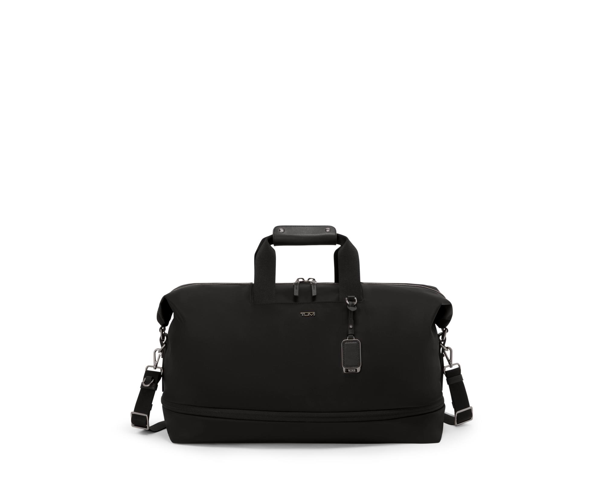 Voyageur Rhys Expandable Duffel - Black/Gunmetal