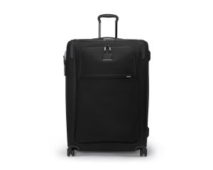 Alpha X-Large Dual Access Expandable Checked - Black (Extended Trip) - Black
