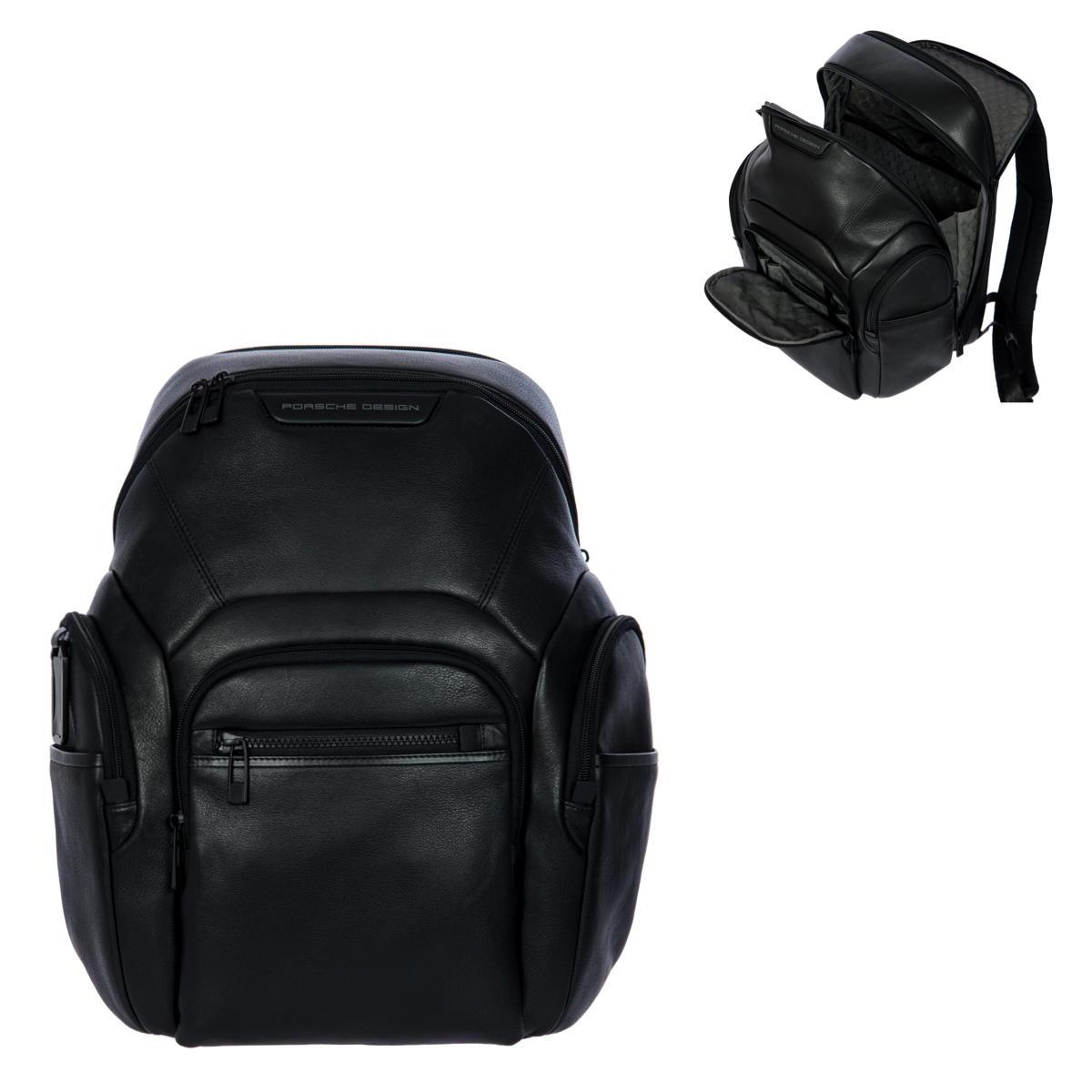 Porsche Design Leather Evo Backpack Expandable - Medium